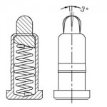 Pogo Pin 介紹插圖8 Pogo Pin對(duì)應(yīng)接觸面設(shè)計(jì)